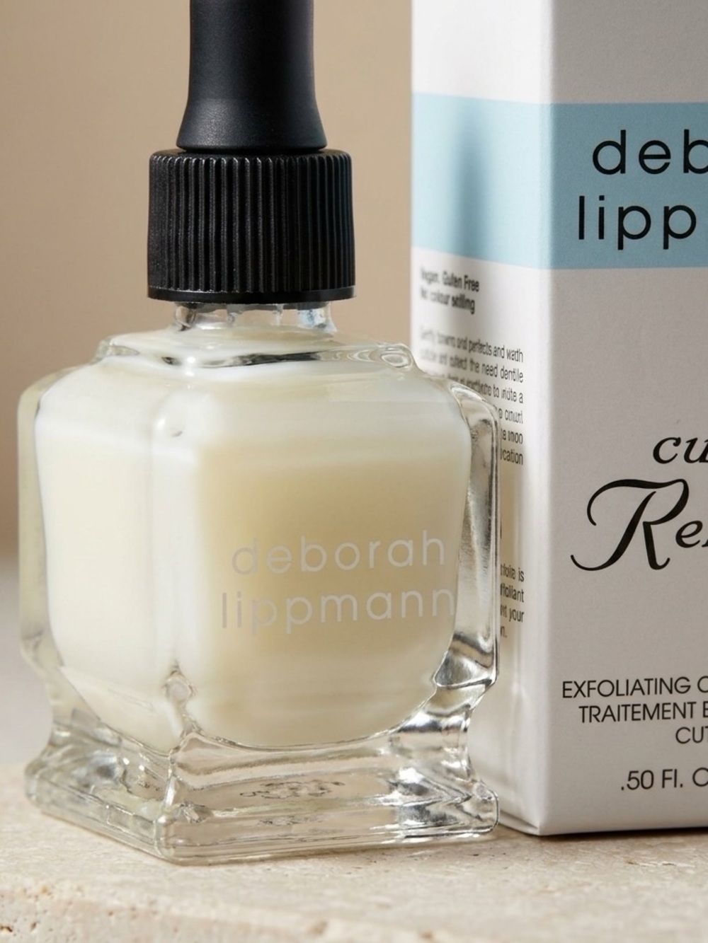 Deborah Lippmann Cuticle Remover Exfoliating Cuticle Treatment. Reg. Price $58